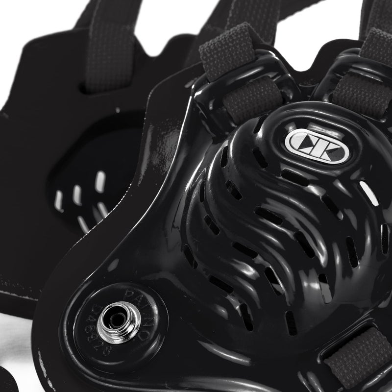 Cliff Keen Tornado Wrestling Headgear (Black/Black/Black) - Image 3